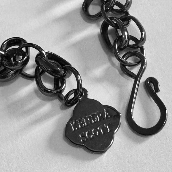 Kendra Scott - RARE Harlow Necklace in Variegated Teal Magnesite - necklace only - Picture 5 of 5